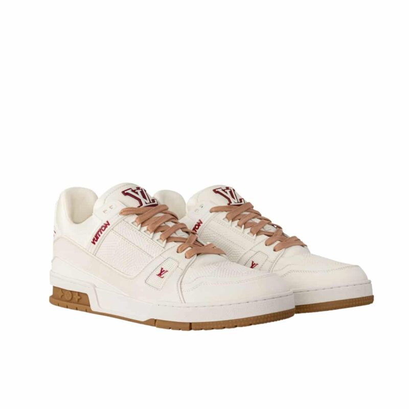 Louis Vuitton Lv Trainer Sneaker White 1Ahtsj