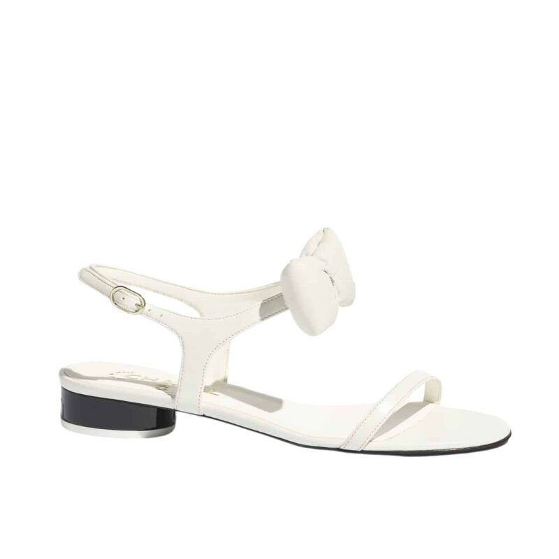 Chanel Sandals White G46193 B18985 Naccu