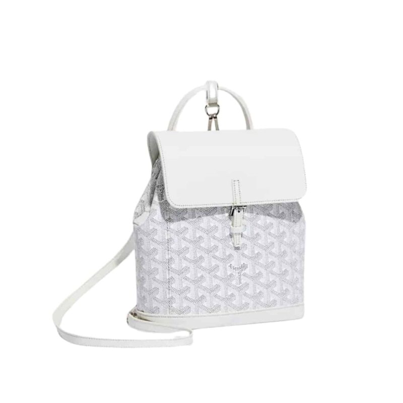 GOYARD ALPIN MINI BACKPACK WHITE 23CM ALPIN2MINTY50CL50P