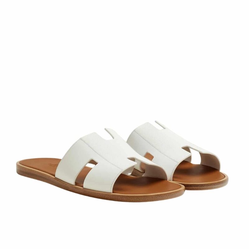 Hermes Izmir Sandal White H222848Zh33455