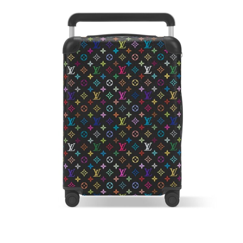 Louis Vuitton X Takashi Murakami Horizon 55 Multicolor Black 55Cm M13787