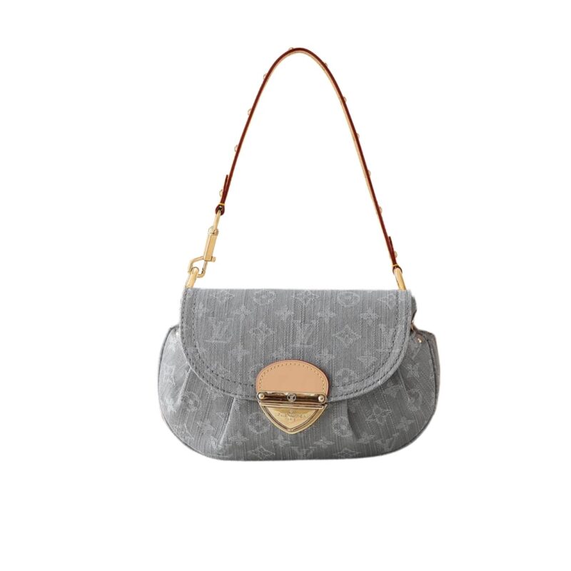 Louis Vuitton Sunset Monogram Denim Grey 27Cm