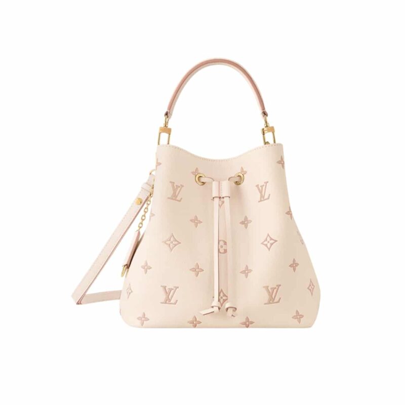 Louis Vuitton Neonoé MM Bag Eden Beige 20Cm M14401
