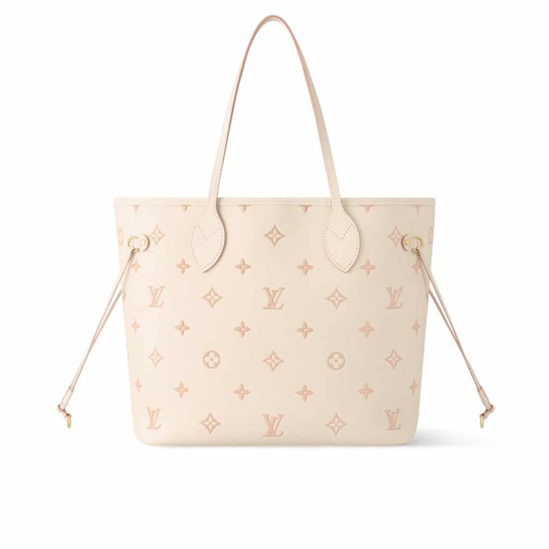 Louis Vuitton Neverfull MM Bag Beige 32Cm M14285