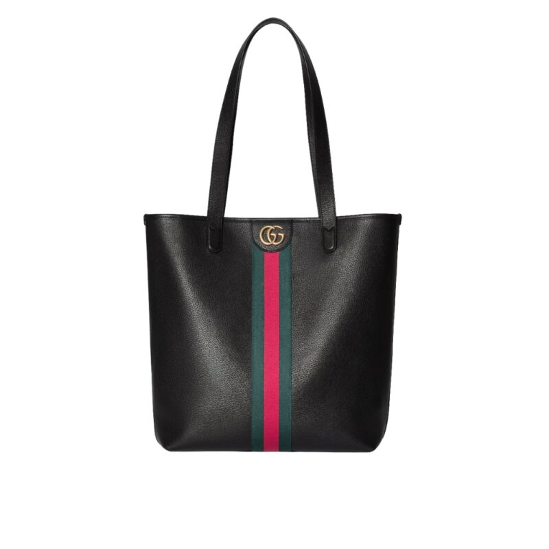 Gucci Ophidia Medium Tote Bag Black 36Cm 834465 AAE1A 1042
