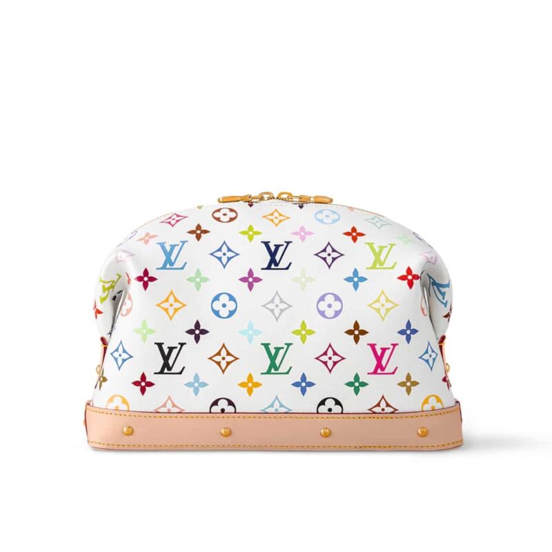 Louis Vuitton X Takashi Murakami Cosmetic Pouch GM Multicolored 27Cm M13743