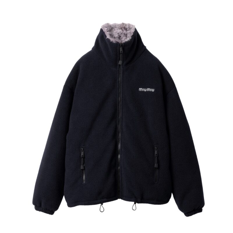 Miumiu Down Jacket Navy Ml1123 17Oq F0008 S Ooo