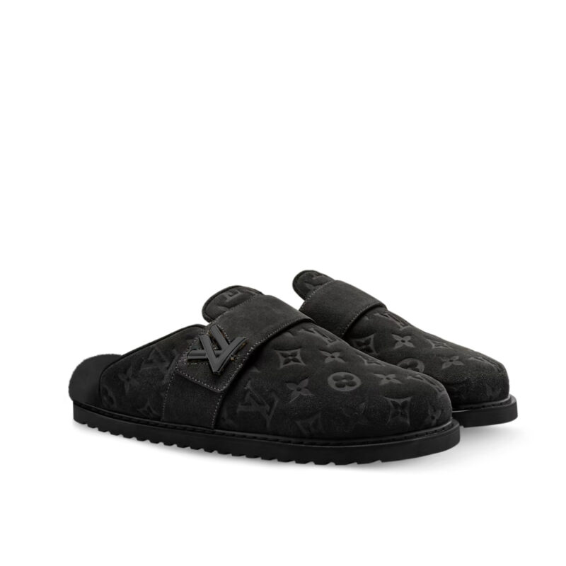 Louis Vuitton Lv Cosy Comfort Clog Black 1Aittt