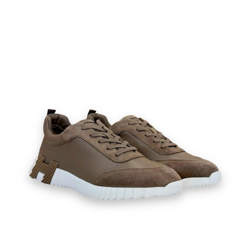 Hermes Bouncing Sneaker Brown H221898Zhx3400