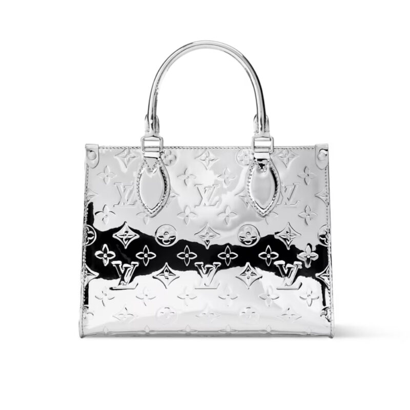 Louis Vuitton Onthego PM Silver 25Cm M26373