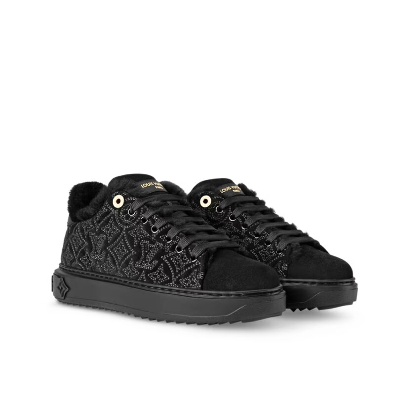 Louis Vuitton Time Out Trainers Black 1Aidhw