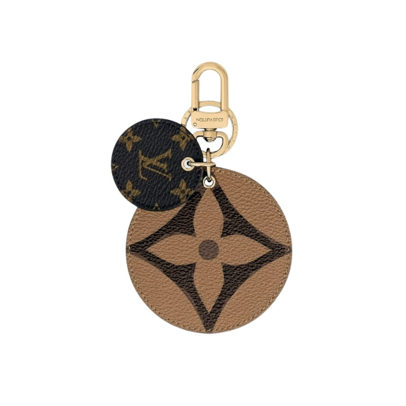 Louis Vuitton Monogram World Tour Key Holder Bag Charm 13Cm M69317