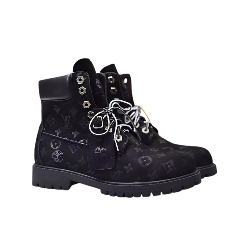 Louis Vuitton X Timberland 6 In Ankle Boot Black 1Ad73B