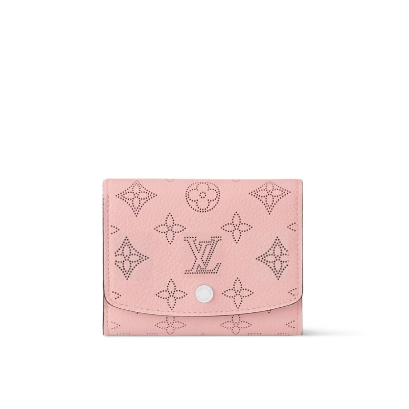 Louis Vuitton Iris Compact Wallet Rose Jasmin Pink 9Cm M82757