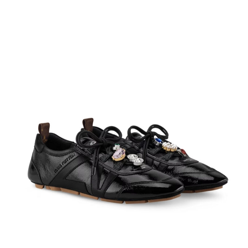 Louis Vuitton Lv Sneakerina Black 1Aiver