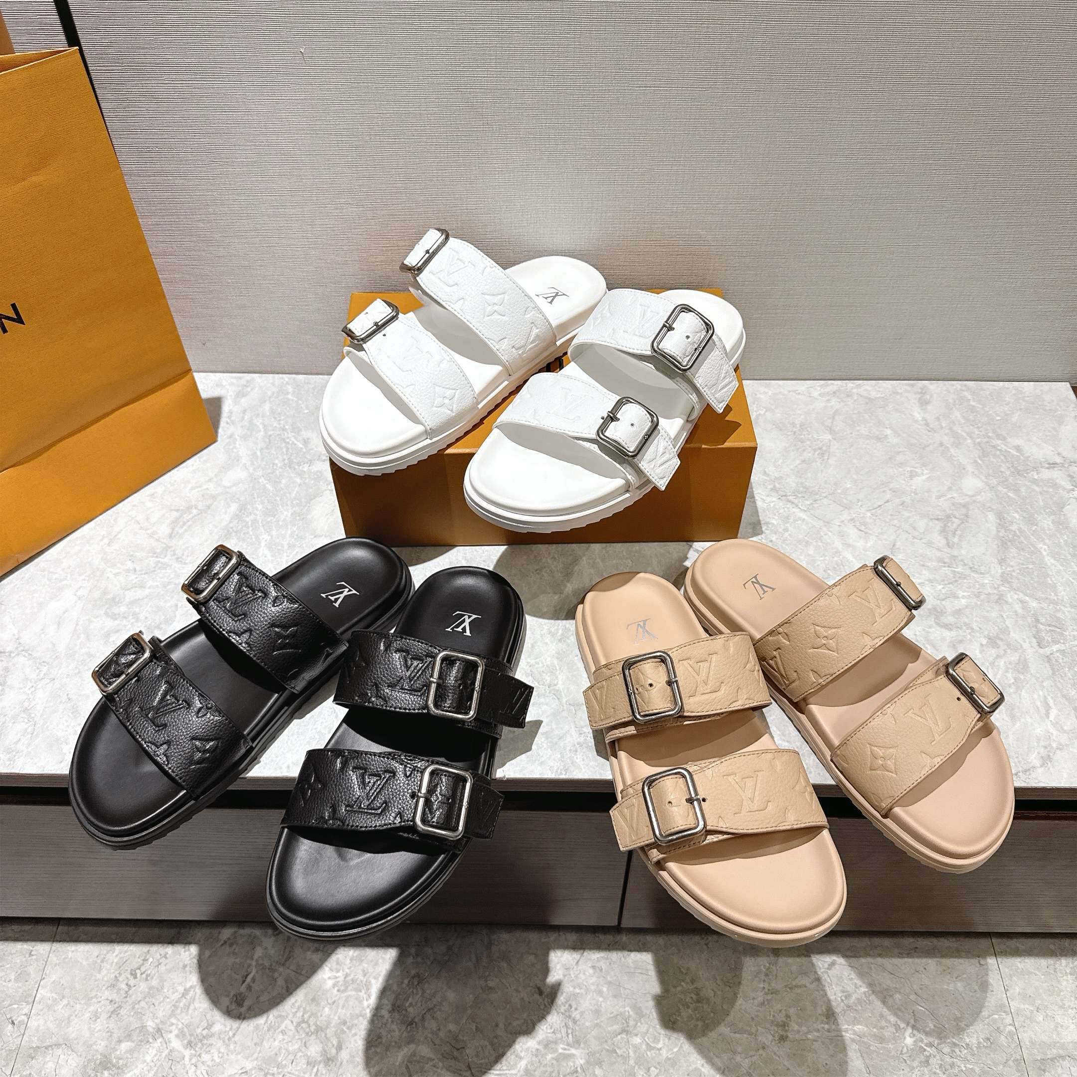 Louis Vuitton LV Venice Mule Black 1AHSJC - Image 2