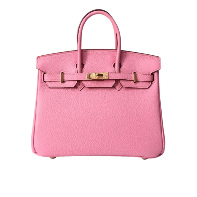 Hermes Birkin 30 Togo Leather Gold Hardware Light Pink 30Cm
