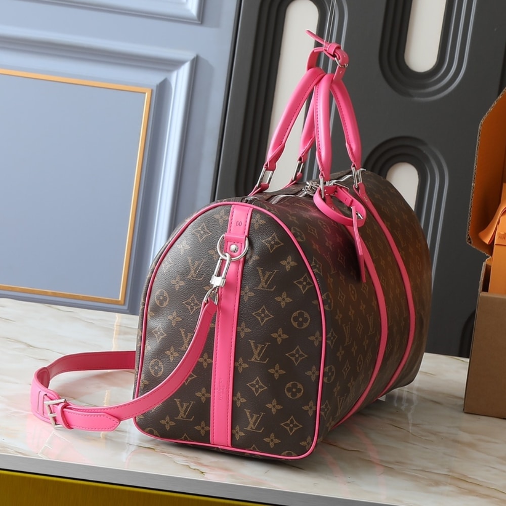 Louis Vuitton Keepall Bandoulière 45 Pondichery Pink 50Cm M13807 - Image 5