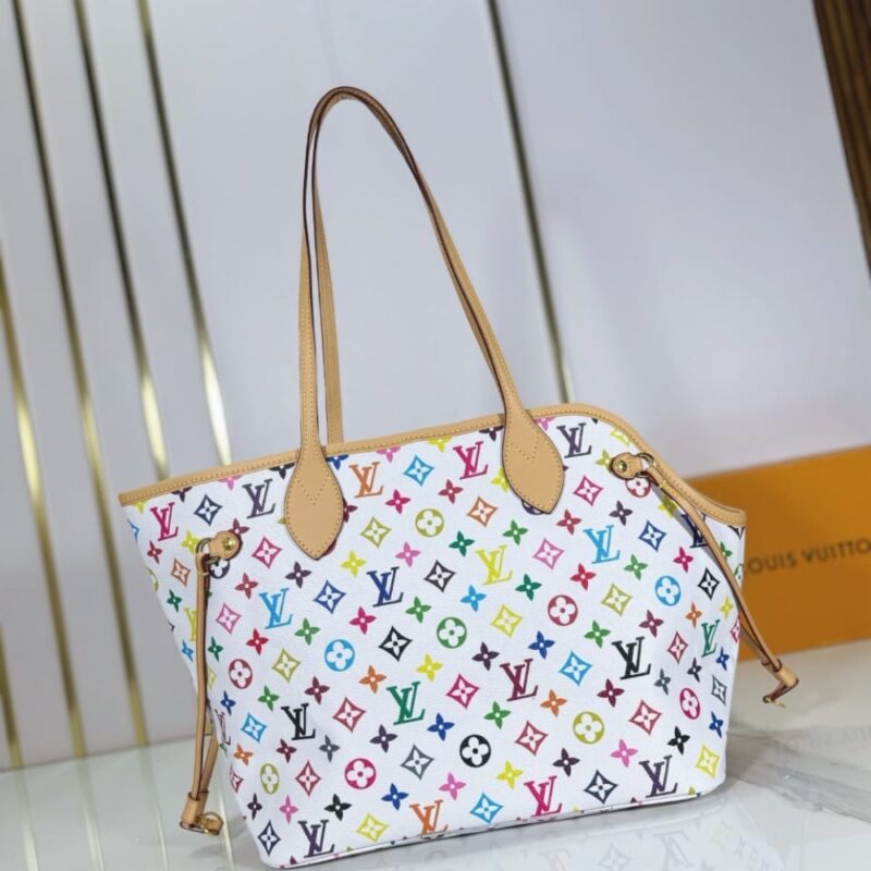 Alternative view of Louis Vuitton X Takashi Murakami Neverwoof Multicolor White 31Cm M27839