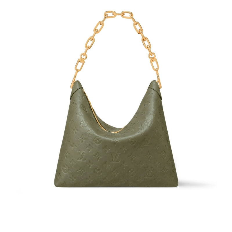 Louis Vuitton Coussin Hobo MM Dark Khaki 30Cm M15228