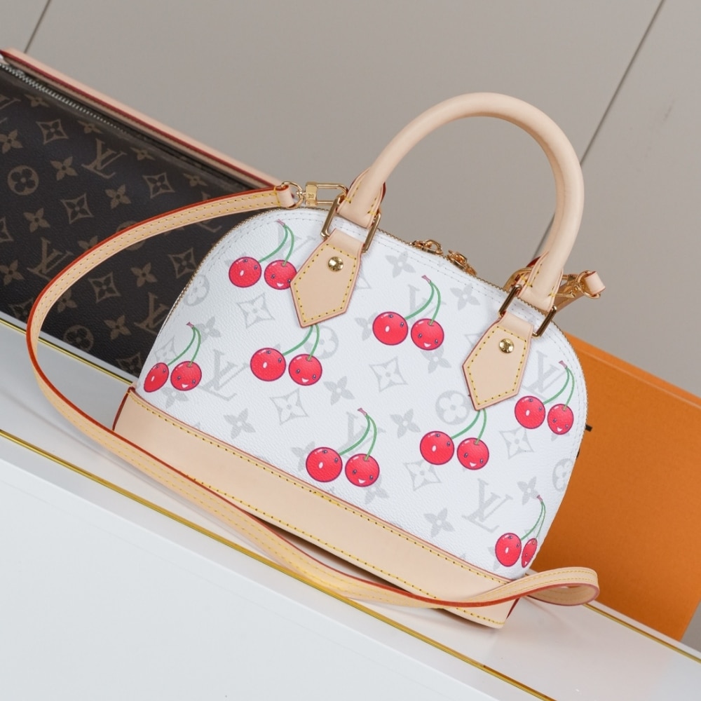 Louis Vuitton X Takashi Murakami Alma BB Monogram Cherry 23Cm M14234 - Image 3