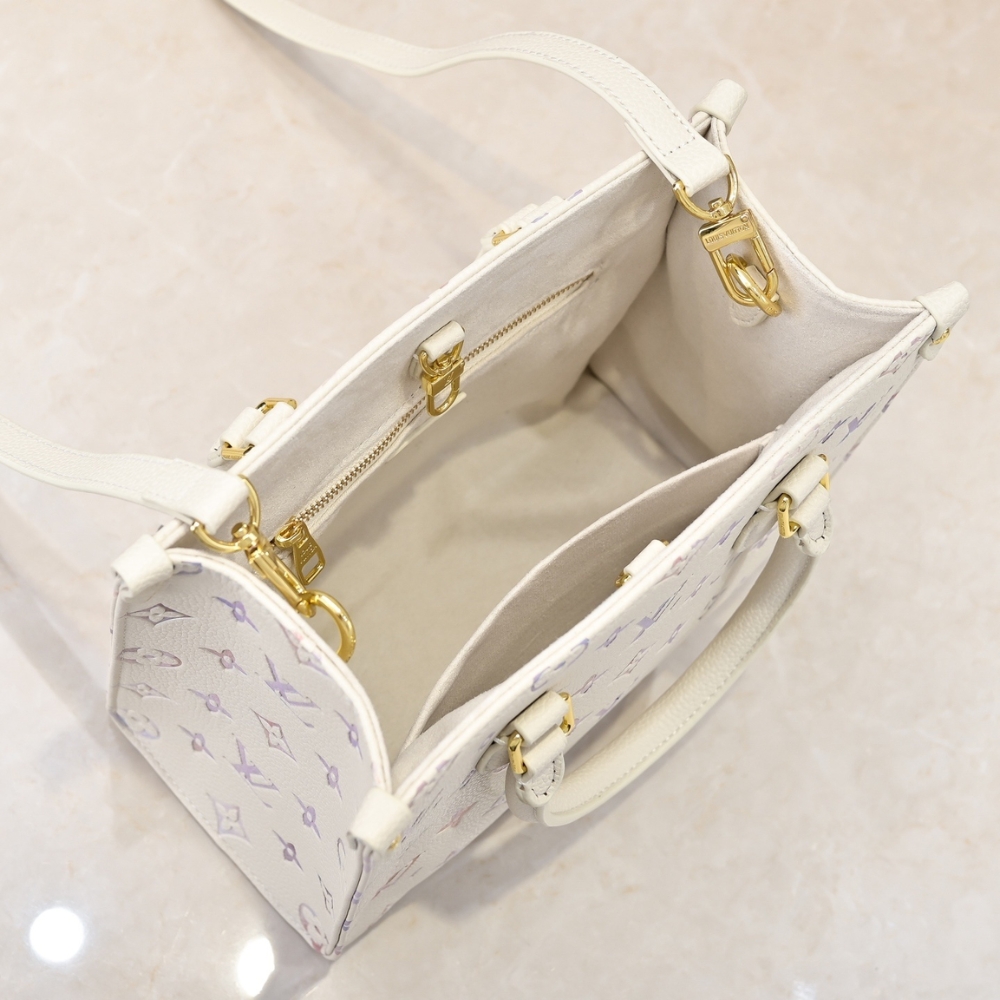 Louis Vuitton Onthego PM Dream Cream 25Cm M25770 - Image 9