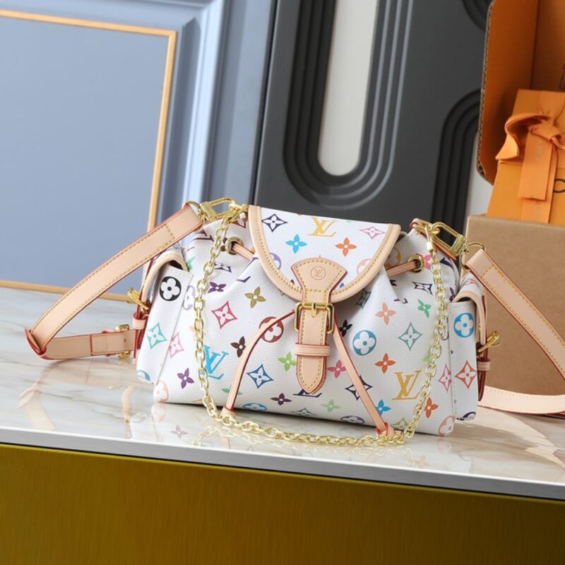 Alternative view of Louis Vuitton X Takashi Murakami Odyssee Multicolore Blanc 27Cm