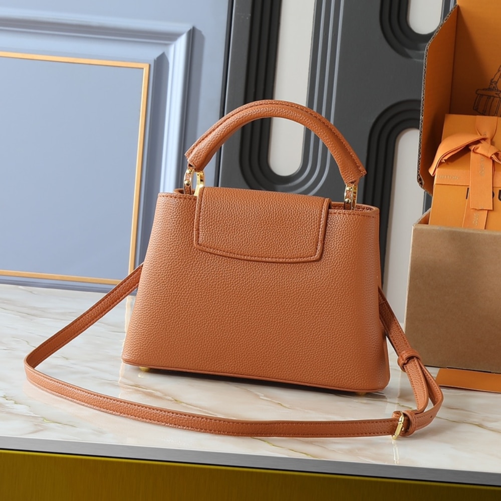 Louis Vuitton Capucines BB Tan Brown 27Cm M25089 - Image 5