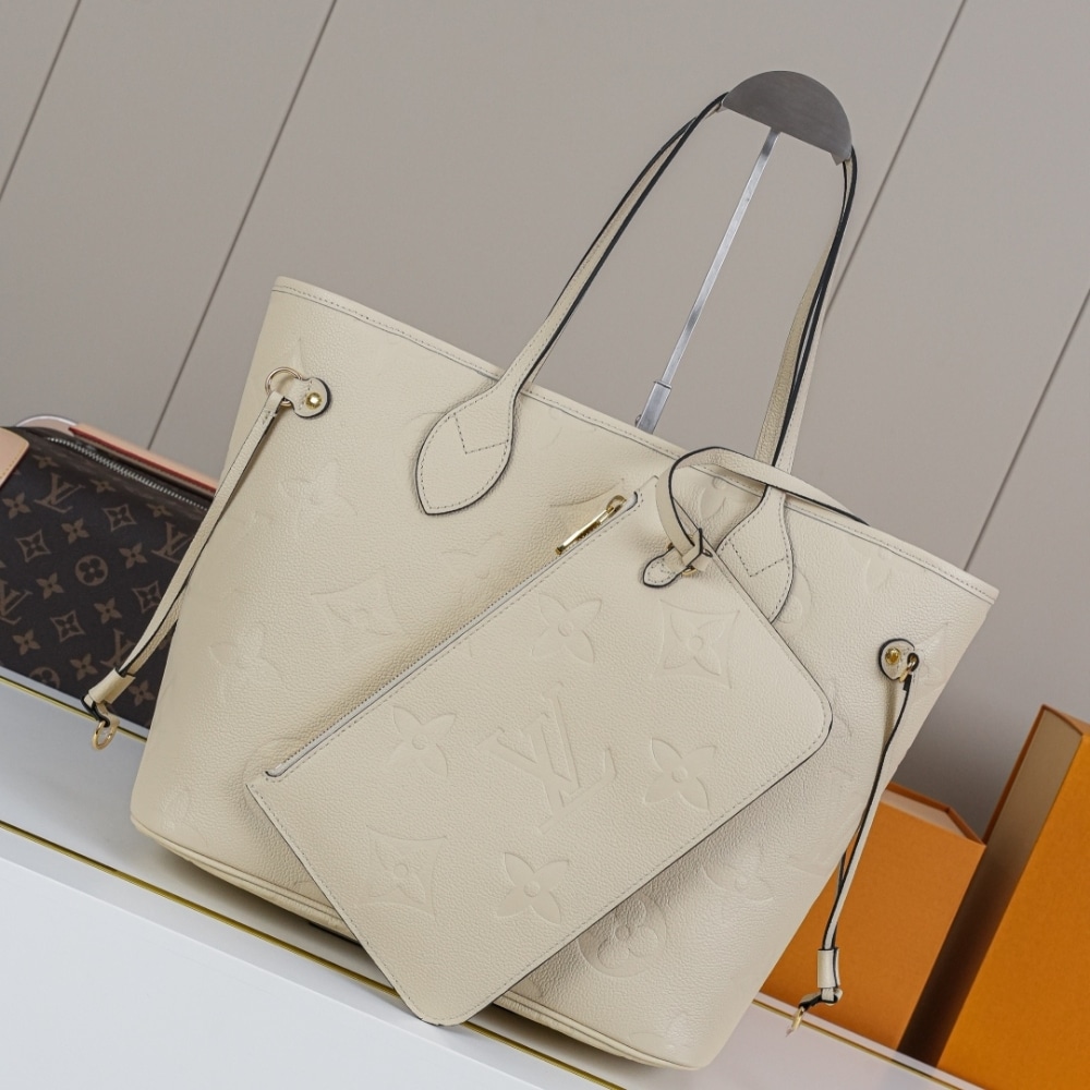 Louis Vuitton Neverfull MM Crème Beige 31Cm M46676 - Image 2