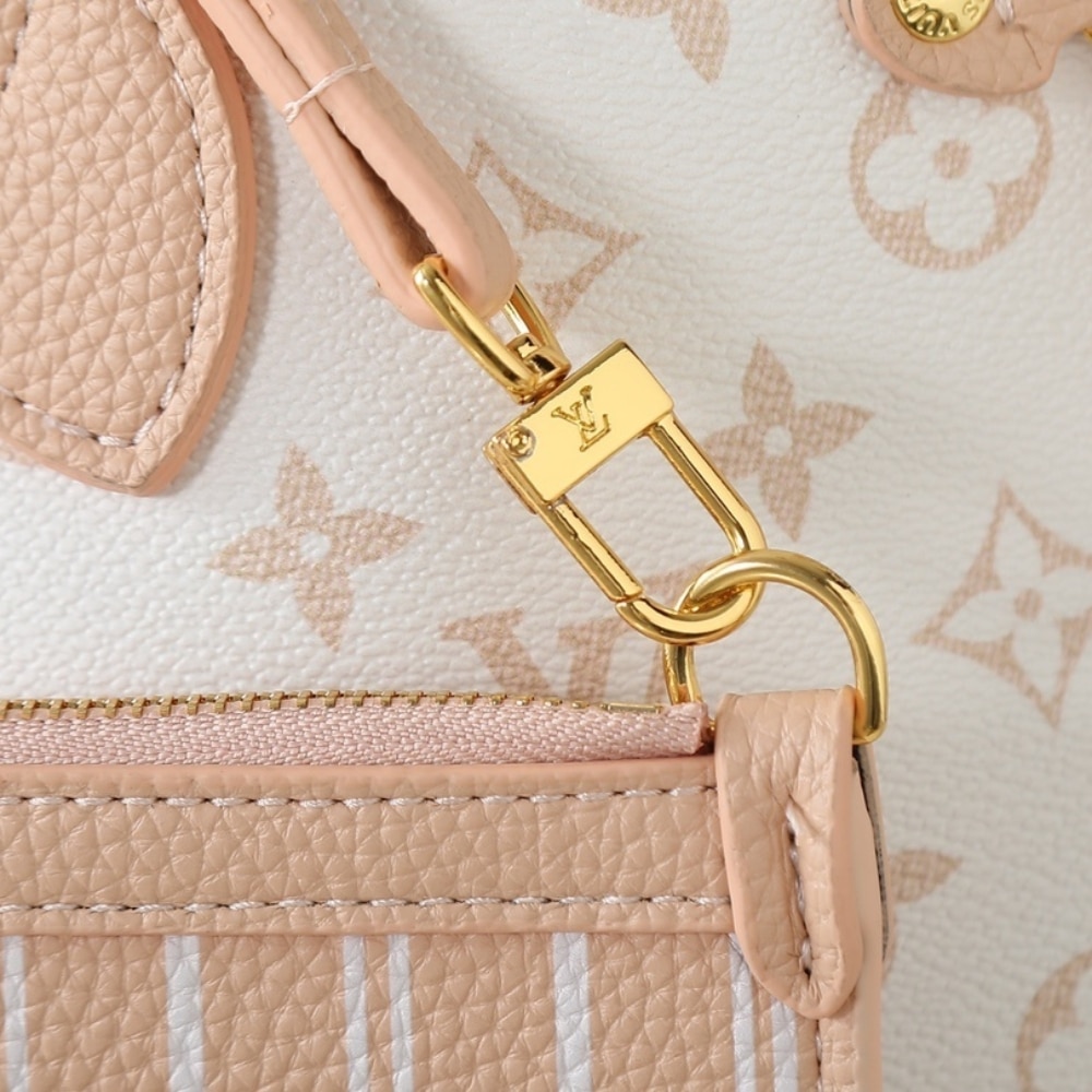 Louis Vuitton Neverfull Inside Out MM Monogram Dune 31Cm M25665 - Image 7