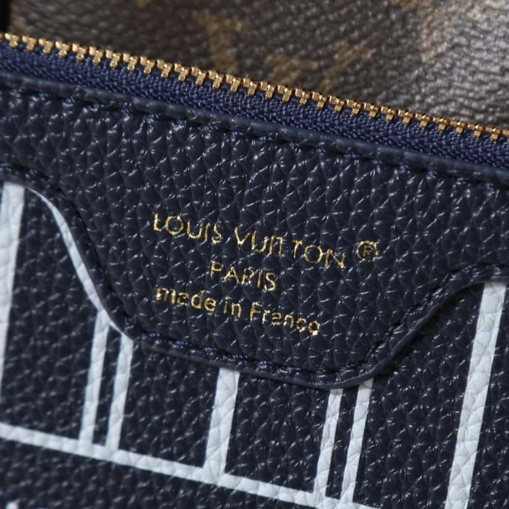 Louis Vuitton Neverfull Bandoulière Inside Out BB Monogram Dark Blue 26Cm - Image 7