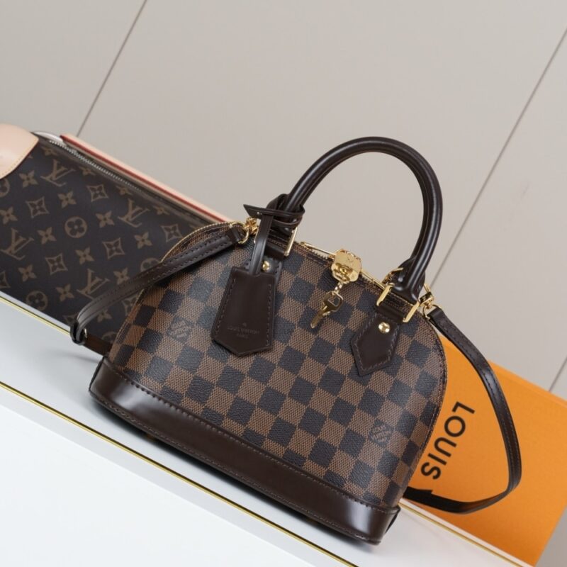 Alternative view of Louis Vuitton Alma BB Damier Ebene Canvas Dark Brown 23Cm N40606