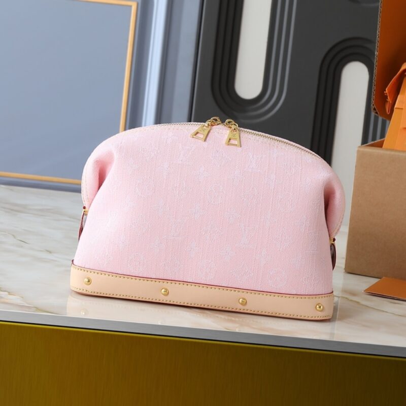 Alternative view of Louis Vuitton Cosmetic Pouch GM Washed Pink 27Cm