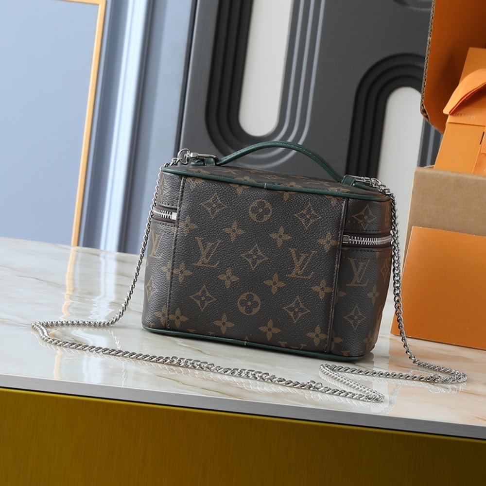 Louis Vuitton Nice Mini Monogram Canvas Green 20Cm - Image 4