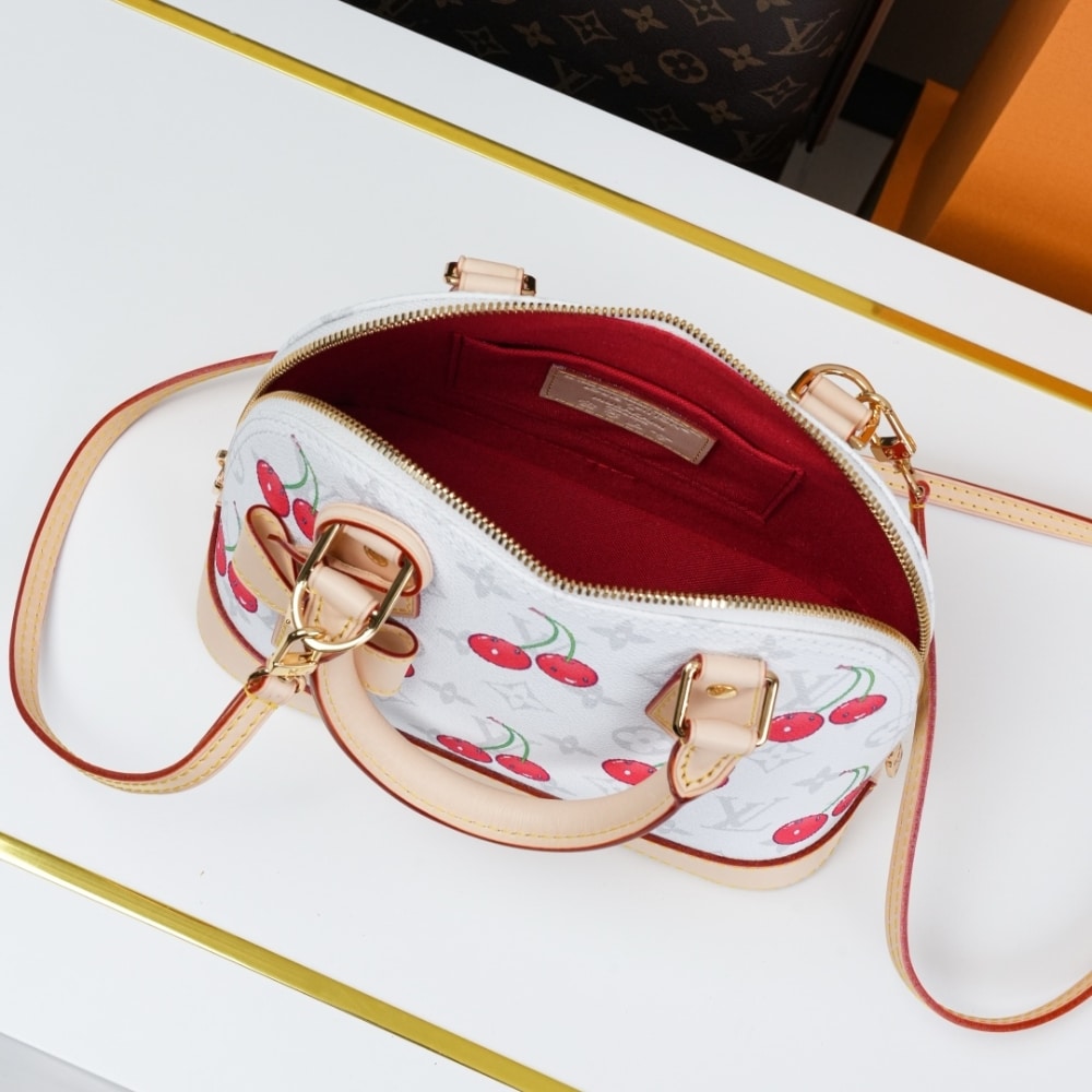 Louis Vuitton X Takashi Murakami Alma BB Monogram Cherry 23Cm M14234 - Image 6