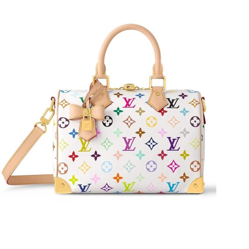 Louis Vuitton X Takashi Murakami Speedy Multicolor 25Cm