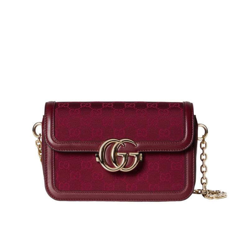 Gucci Go Small Shoulder Bag Rosso Ancora Red 21Cm 826761 Faekl 6207