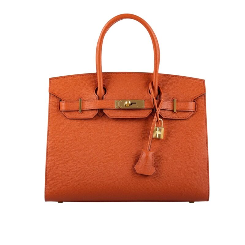 Hermes Birkin Epsom Sellier Terre Battue Gold Hardware 30Cm