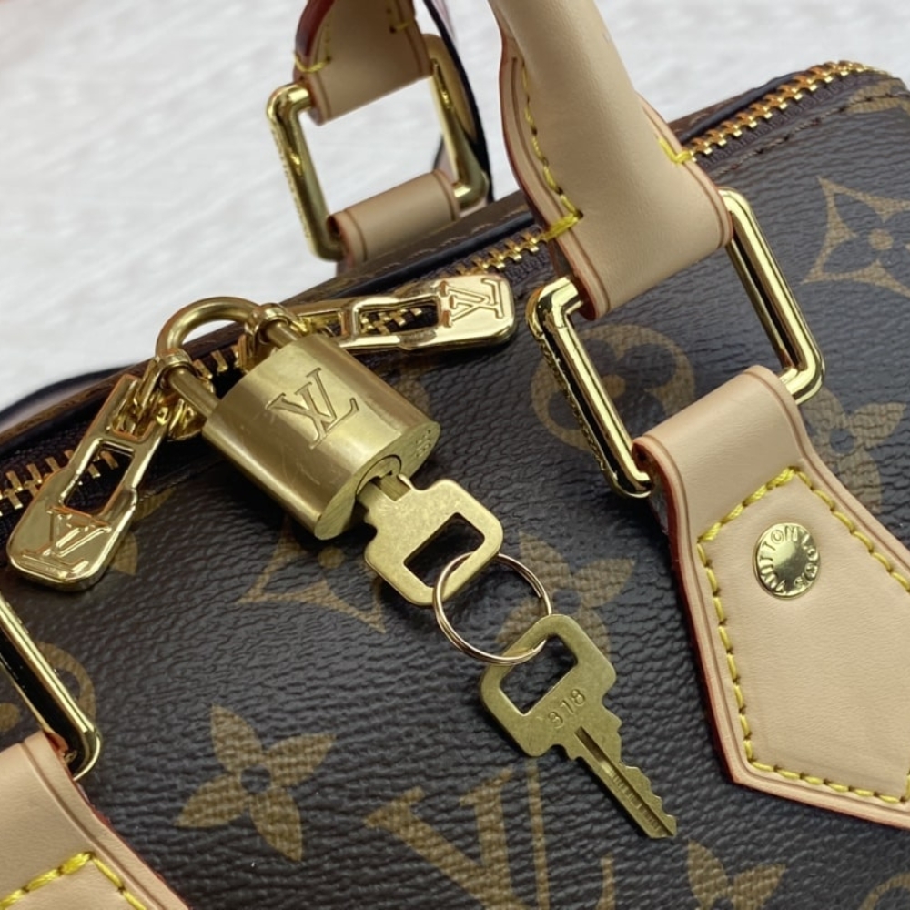Louis Vuitton Speedy Bandoulière 20 Bag Black 20Cm M46234 - Image 8