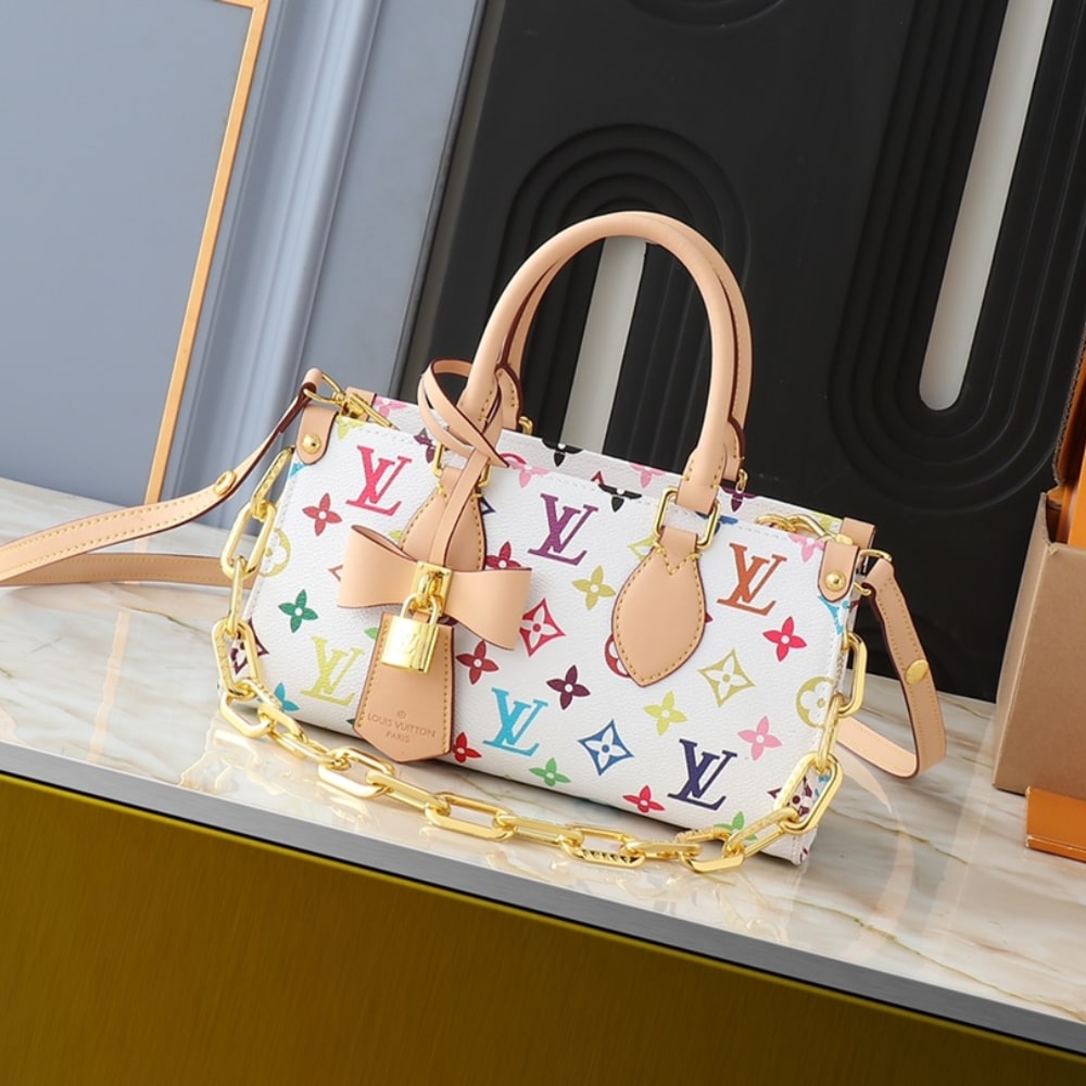 Louis Vuitton X Takashi Murakami Onthego East West Chain 25Cm - Image 3