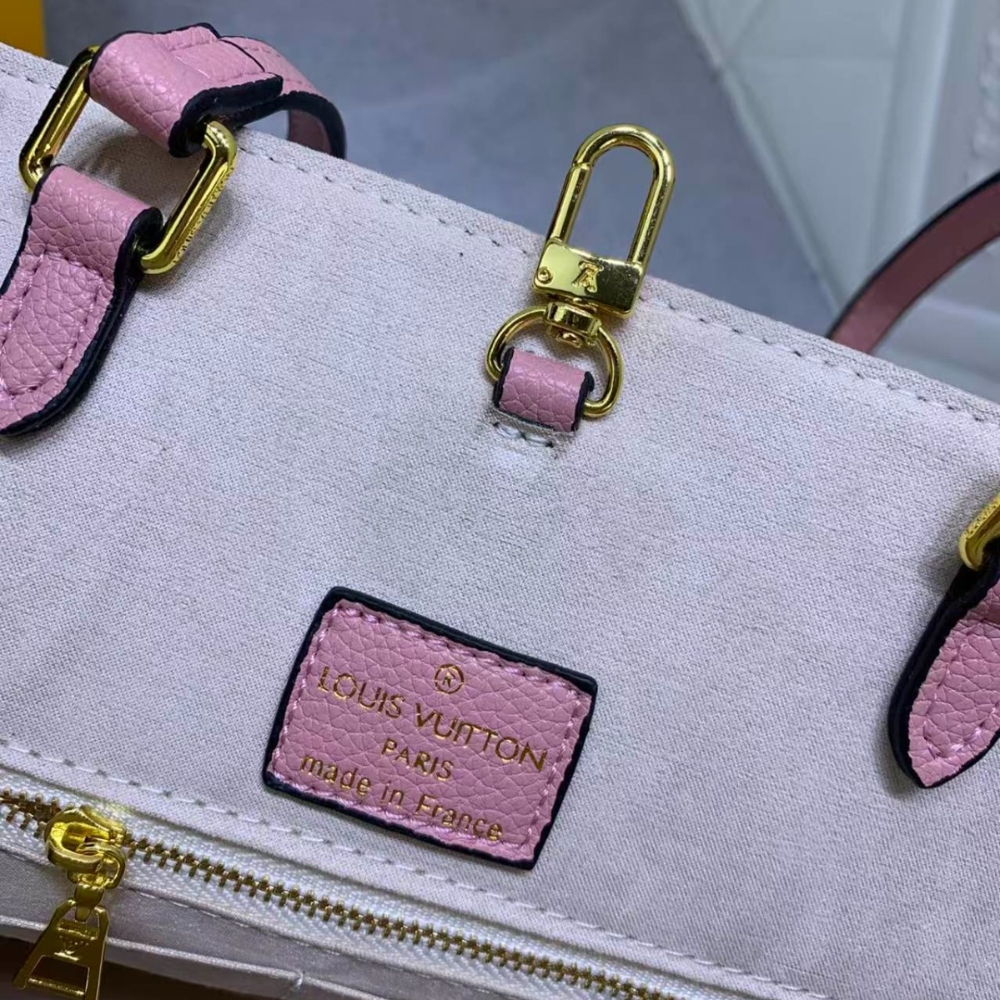Louis Vuitton Onthego MM Monogram Empreinte Trianon Pink 33cm M46286 - Image 9
