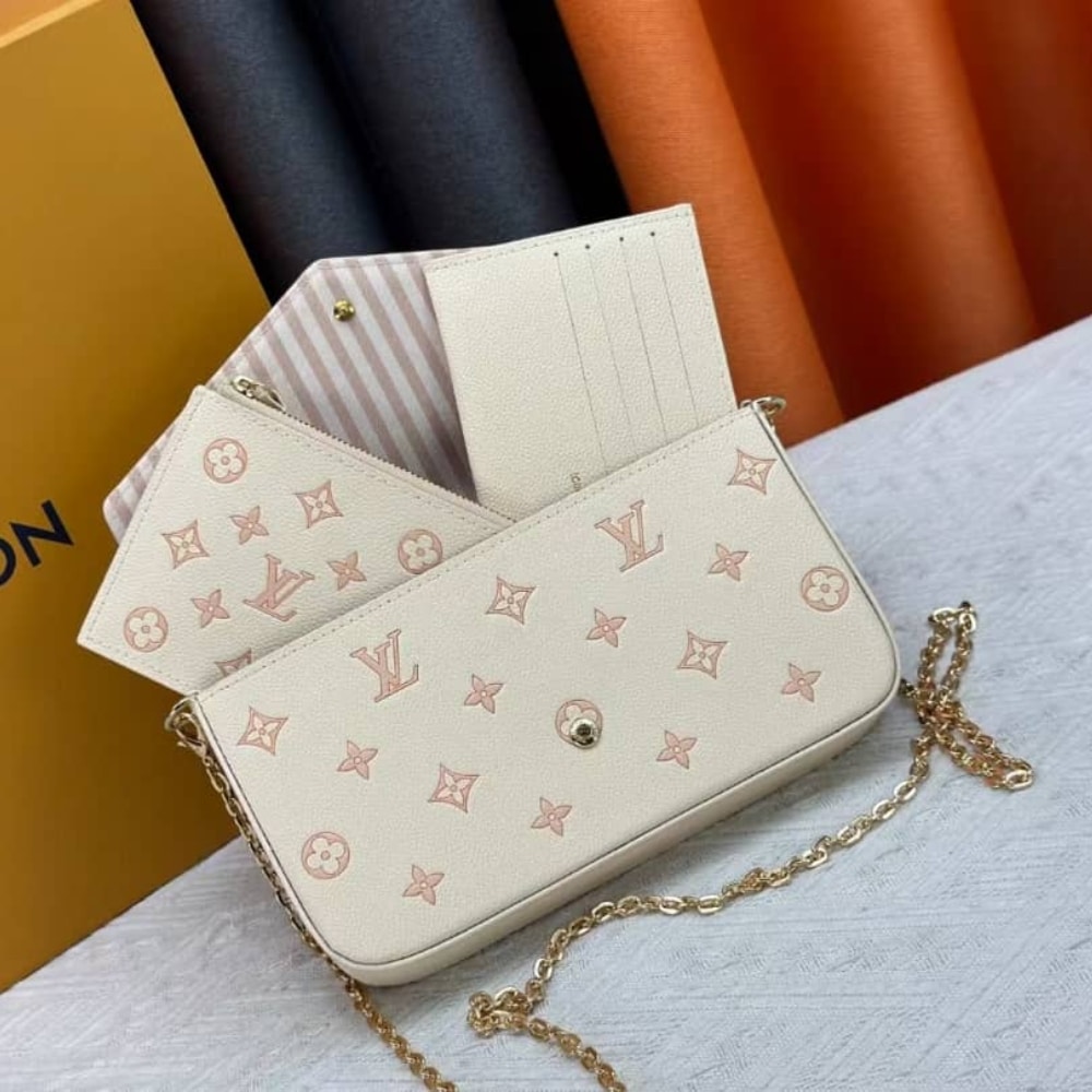 Louis Vuitton Pochette Félicie Bag Bicolor Eden 21Cm M14968 - Image 3