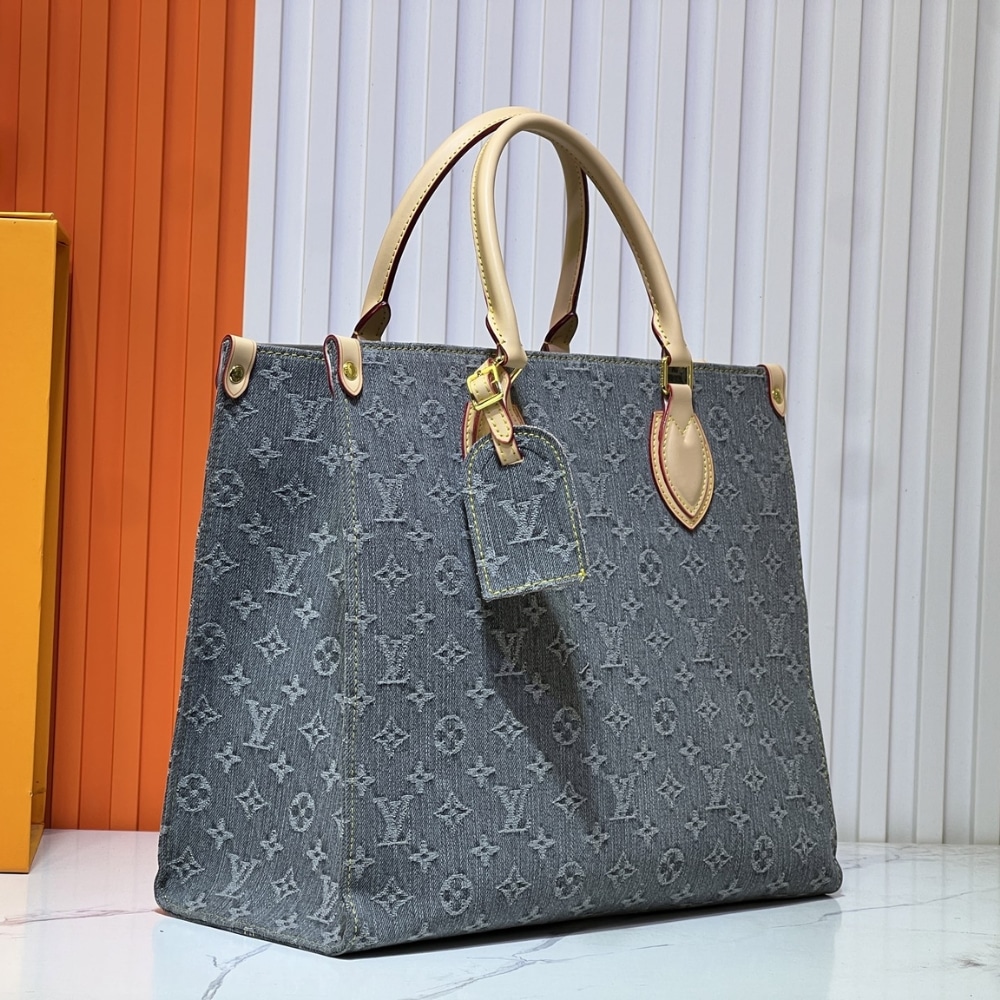 Louis Vuitton Onthego MM Washed Gray 35Cm M13189 - Image 3