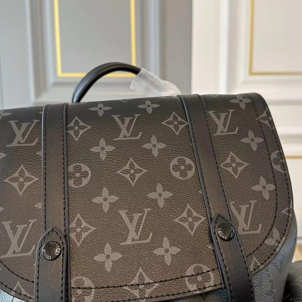 Louis Vuitton Christopher PM Backpack Monogram Eclipse Black 39Cm M46331 - Image 5