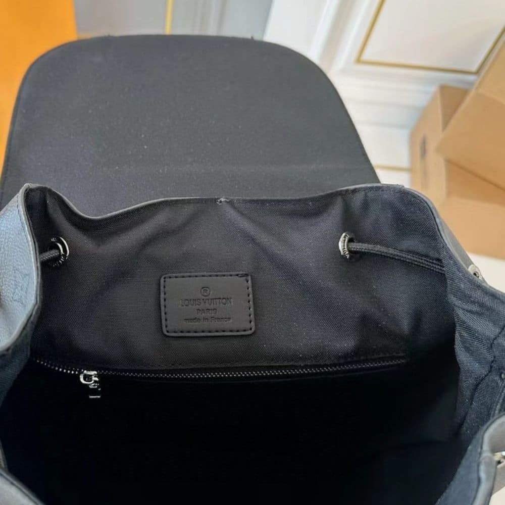 Louis Vuitton Christopher PM Backpack Monogram Eclipse Black 39Cm M46331 - Image 6