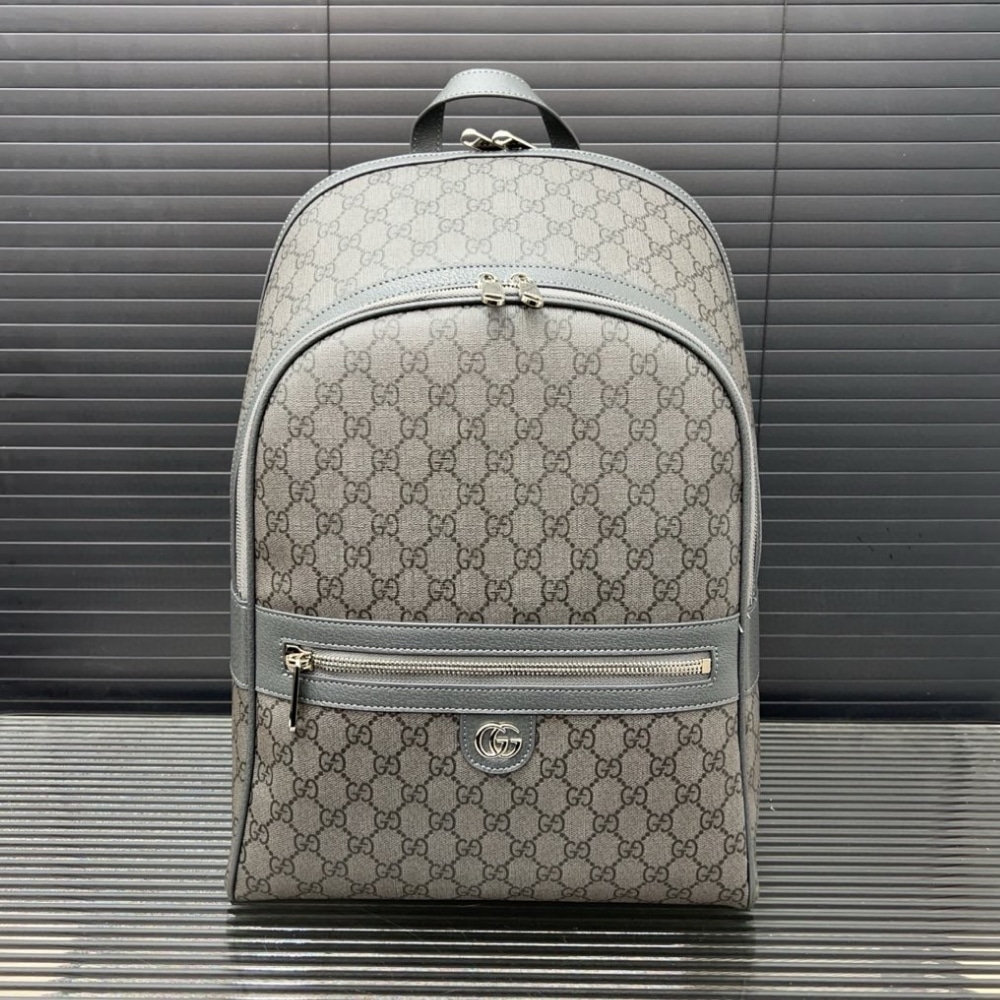 Gucci Ophidia Medium Backpack Grey 43Cm 821938 Faefh 8793 - Image 2