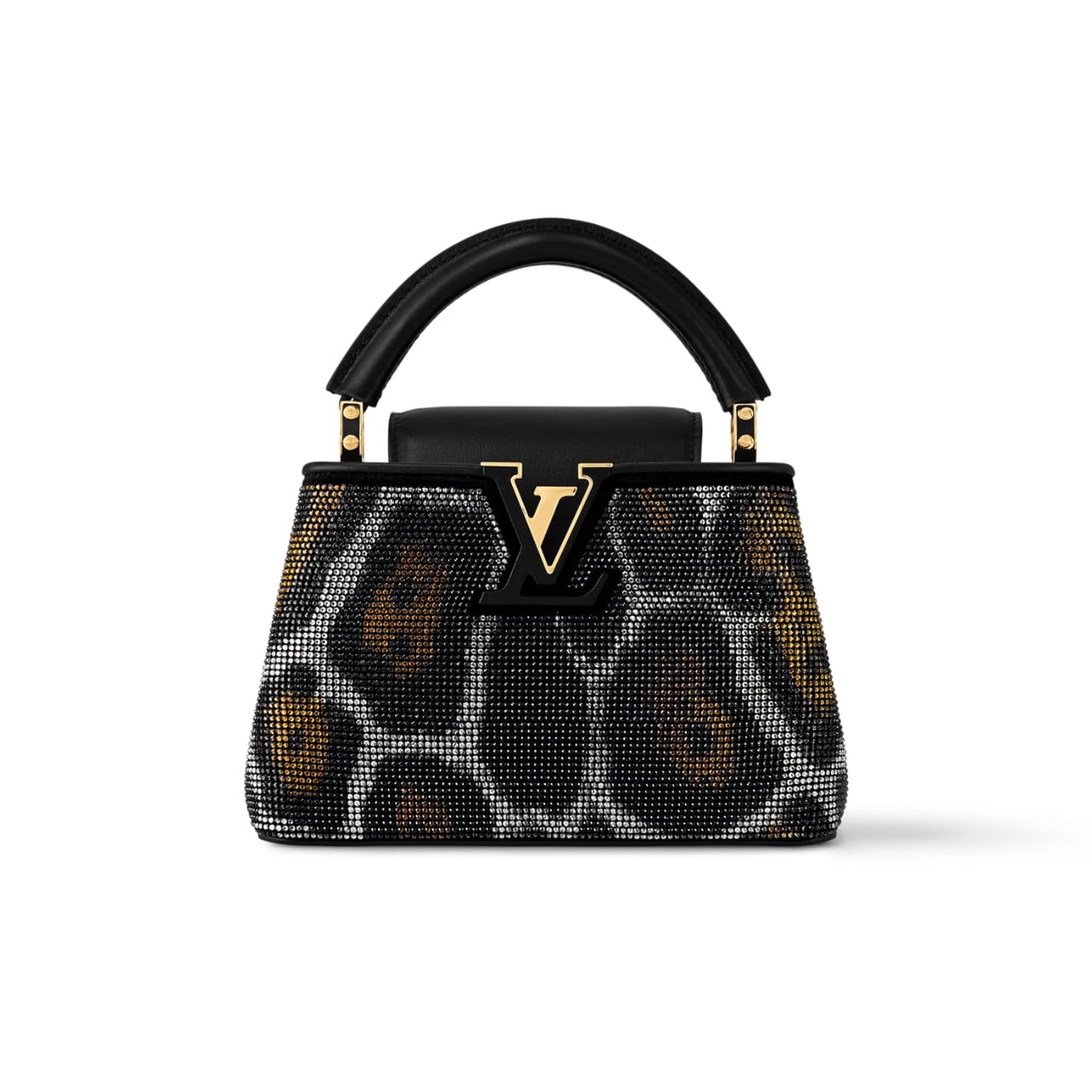 Louis Vuitton Capucines Mini Black 20Cm M13335