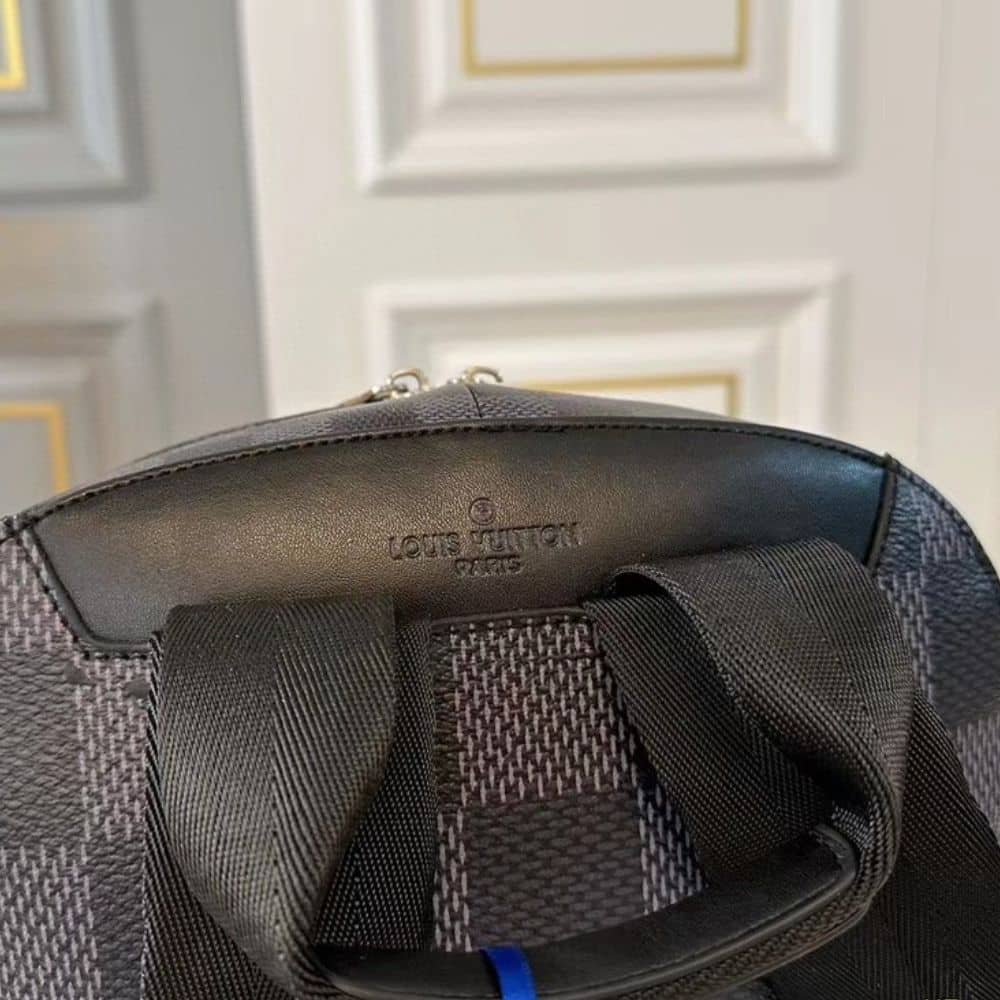 Louis Vuitton Excellent Campus Backpack Black And Gray 29Cm - Image 3
