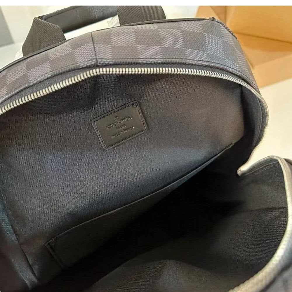 Louis Vuitton Excellent Campus Backpack Black And Gray 29Cm - Image 6