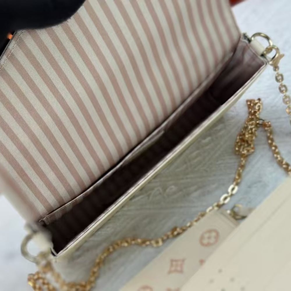Louis Vuitton Pochette Félicie Bag Bicolor Eden 21Cm M14968 - Image 5